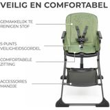 Kinderkraft FOLDEE - Kinderstoel - Lichtgeicht - Inklapbaar - Groen