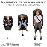 Kinderkraft I-360 I-SIZE - Autostoeltje 40-150 cm - 360 draaien - Isofix - Zwart