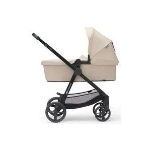 Kinderkraft NEWLY 3-in-1 kinderwagen, met autostoel MINK PRO I-Size 2-in-1, 360 graden, wandelwagen, trio, reissysteem, babywagen, accessoires, adapter, reiswieg, tot 22 kg, beige