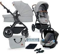 Kinderkraft Kinderwagen B Tour 3 in 1 Mink Pro Light Grijs