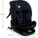 Kinderkraft Autokindersitz i-Grow i-Size schwarz