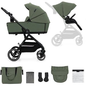 Kinderkraft Kinderwagen YOXI 2in1 mystic green