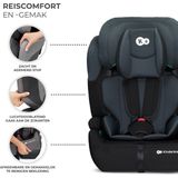 Kinderkraft COMFORT UP I-SIZE - Autostoeltje 76-150 cm - 9-36 kg - Diepe zitting - Afstelbare hoofdsteun - Veiligheidssystemen - Eenvoudig te reinigen - Groep 1/2/3 - Tot 12 jaar - Happy Shapes