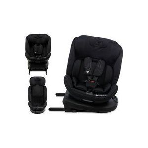Kinderkraft XPEDITION 3 i-Size – Autostoel 40-150 cm – 360° draaibare base – RWF tot 22 kg – H-GUARD+ & SPS+ zijbescherming – ISOFIX i TOP TETHER – Verstelbare hoofdsteun – ERGO PAD+ voor pasgeborenen - Zwart