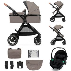 RFWR® 3-in-1 Kinderwagen met Autostoeltje en Luiertas - TÜV RFWR® 3-in-1 Kinderwagen met Autostoeltje en Luiertas - TÜV