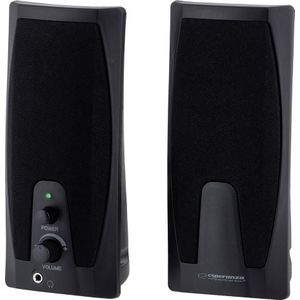 Esperanza EP110 - 5905784768649, PC-luidspreker, Zwart