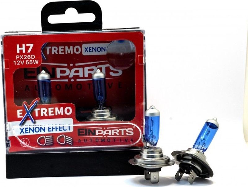 Einparts Einparts Halogeen Dimlicht H7 Extreme Xenon Effect 12V 55W - 6000K - (set)