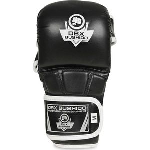 DBX Bushido - Master Edition - MMA Gloves - MMA Handschoenen - Zwart, Wit - Maat L