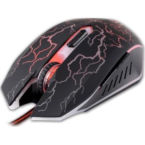 Rebeltec - DIABLO - Gaming Muis - Zwart - Draadloos - 800 tot 2400 DPI