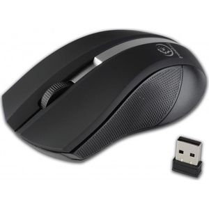Rebeltec - Galaxy - Draadloze Muis - Zwart/Zilver - 1000 DPI