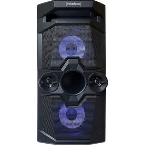 Rebeltec SoundBox 480 zwarte luidspreker (8 h, Werkt op batterijen), Bluetooth luidspreker, Zwart