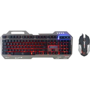 Rebeltec Interceptor 2" (RBLKLA00037) (DE, Bedraad), Toetsenbord, Zwart