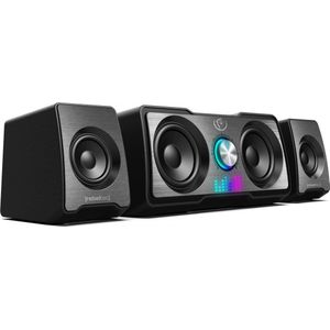 Rebeltec - ROCK - Multimedia Luidsprekers - Zwart - Krachtige Audio-Oplossing