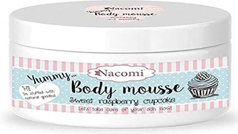Nacomi - Body Mousse - Sweet Raspberry Cupcake - 200ml - Voedend