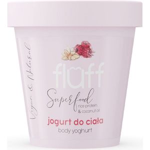 Fluff - Raspberries & Almonds - Lichaamscrème - 180 ml - Veganistisch