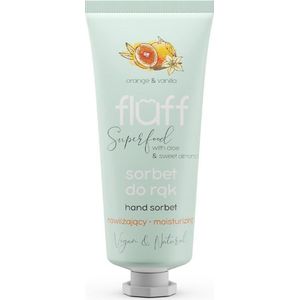 FLUFF - Sorbet - Handcrème - Vanille Orange - Vegan - Natuurlijk