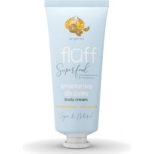 Fluff - Superfood Tangerines - Bodycrème - Grapefruit Extract & Macadamia Oil - 150 ml