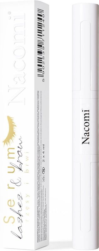 Nacomi - Lash & Brow Serum - Wimpers en Wenkbrauwen - 2x4 ml - Veganistisch
