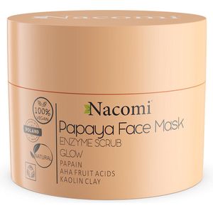 Nacomi Papaya Face Mask Enzyme Scrub Glow 50ml.