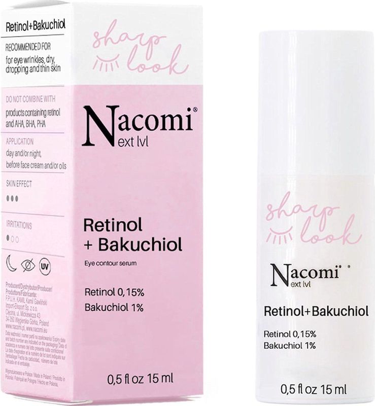 Nacomi - NXT Oogserum - 15ml - Retinol - Bakuchiol