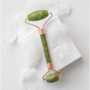 FLUFF Gezichtsmassage Roller - Groen - Jade