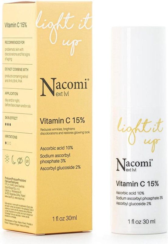 Nacomi - Light It Up - Vitamine C Serum 15% - 30ml