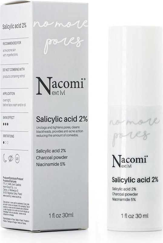 Nacomi - No More Pores - Serum - 30ml - Salicylzuur 2%