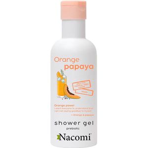 Nacomi Energizing Shower Gel Orange Papaya 300ml.