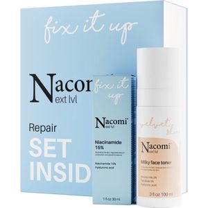 Nacomi - Next Level Repair Gift Set - Gezichtsserum en Hydraterende Tonic - Veganistisch