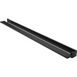 Rea SHOWER SHELF EVO ZWART Aluminium doucherek voor badkamer (zwart)