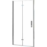 REA Moiler Nisdeur 80 x 190 cm t.b.v. Molier Zijwand - 6 mm - Chroom