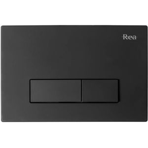REA Drukplaat Type H - Rechthoek - 250 x 165 mm - Mat Zwart