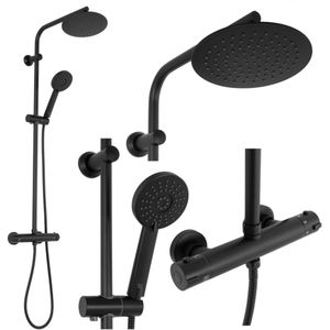 Rea Bliss Regendouche Zwart 100cm