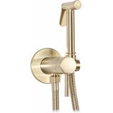 Bidetarmatur lungo loop gebürstetes gold - REA
