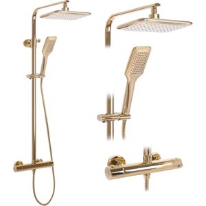 Rea Tom Regendouche Goud 120cm