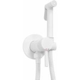 Rea Lungo Loop White - Inbouw Bidetmengkraan - Wit