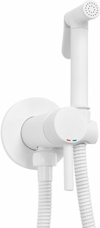 Rea Lungo Loop White - Inbouw Bidetmengkraan - Wit