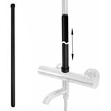 REA Verlenging Douchestang t.b.v. Regendouche - 60 cm - Mat Zwart
