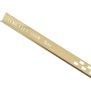 REA Douchestrip t.b.v. Douchecabine - Links - 100 cm - Geborsteld Goud