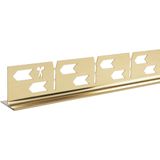 REA Douchestrip t.b.v. Douchecabine - Rechts - 100 cm - Geborsteld Goud