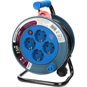Vimar 0P32730 Cable reel 16A 4 univ. outputs 15m