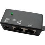 Extralink - PoE Injector - 1 Poort - Fast Ethernet - Kortsluitings- en Overspanningsbeveiliging