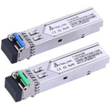 Extralink SFP WDM 1310/1550nm SFP Module Enige wijze,, LC, DDM, Paar, Zendontvangers