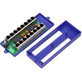 Extralink - POE INJECTOR - 8-poorts - Gigabit Ethernet - 48 W
