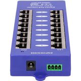 Extralink - POE INJECTOR - 8-poorts - Gigabit Ethernet - 48 W