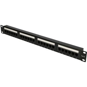 EXTRALINK - CAT6 UTP V2 - Patchpaneel - 24 Poorten - 19 Inch Rack