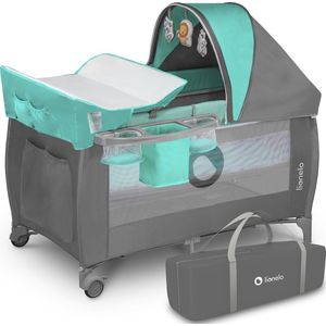 Lionelo Sven Plus - Campingbedje - 127x60cm - Tot 15kg - SET 2in1