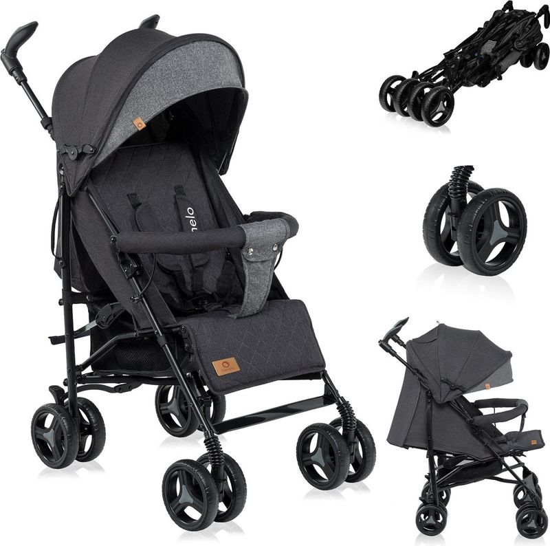 Lionelo Buggy Irma Black