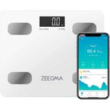 Zeegma Gewit - SMART Personenweegschaal - 15 parameters - 200kg - LCD - APP