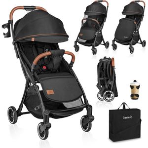 Lionelo Buggy Julie One Kinderwagen Premium Automatisch opvouwen Wandelwagen tot 22 kg Comfortabele zitje